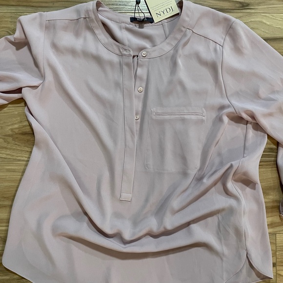 NYDJ Soft Pink Women's Blouse - Picture 4 of 9